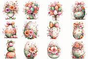 Whimsical Easter egg Clipart, an Illustration by Designworld (Thumbnail 5 of 8)