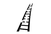 50 Broken Ladder Silhouette Bundle, an Illustration by Designs_River (Thumbnail 19 of 51)