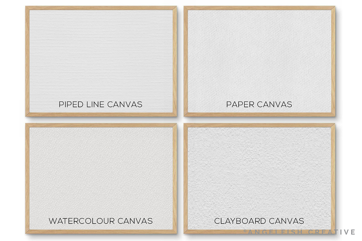 Canvas Textures Procreate Brush Set, a Brush Add-On by AngelfishCreative (Photo 8 of 12)