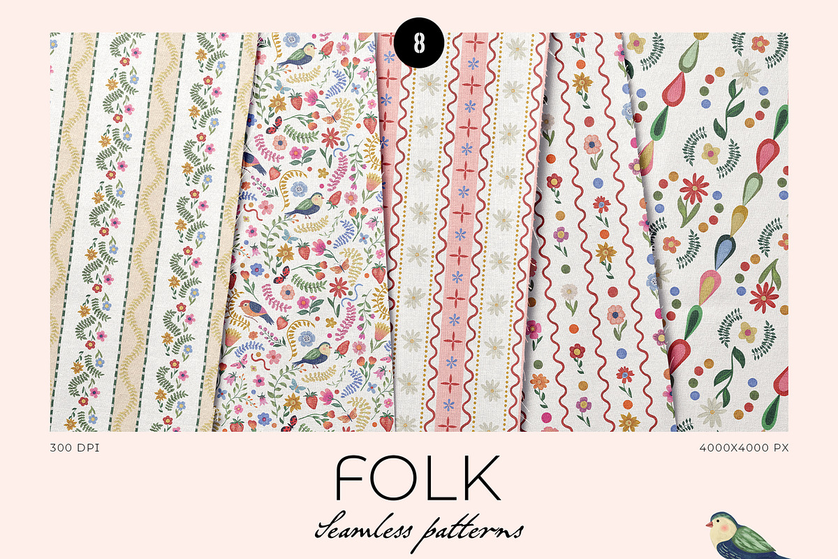 Modern FOLK Art Whimsy & Quirky, an Illustration by SunnyAfternoons (Photo 8 of 16)