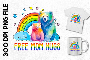 Free Mom Hugs, Lgbt Graphics