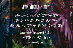 ARK Misha - Handwritten Font Duo