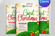 Christmas Carol Church Canva Flyer, a Social Media Template by Design Up (Thumbnail 2 of 4)