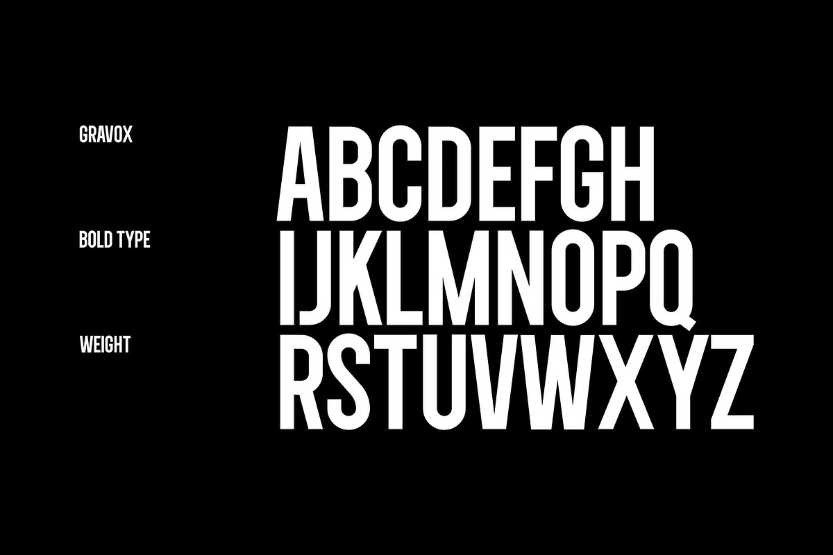 Gravox, a Sans Serif Font by Lemockup (Photo 2 of 12)