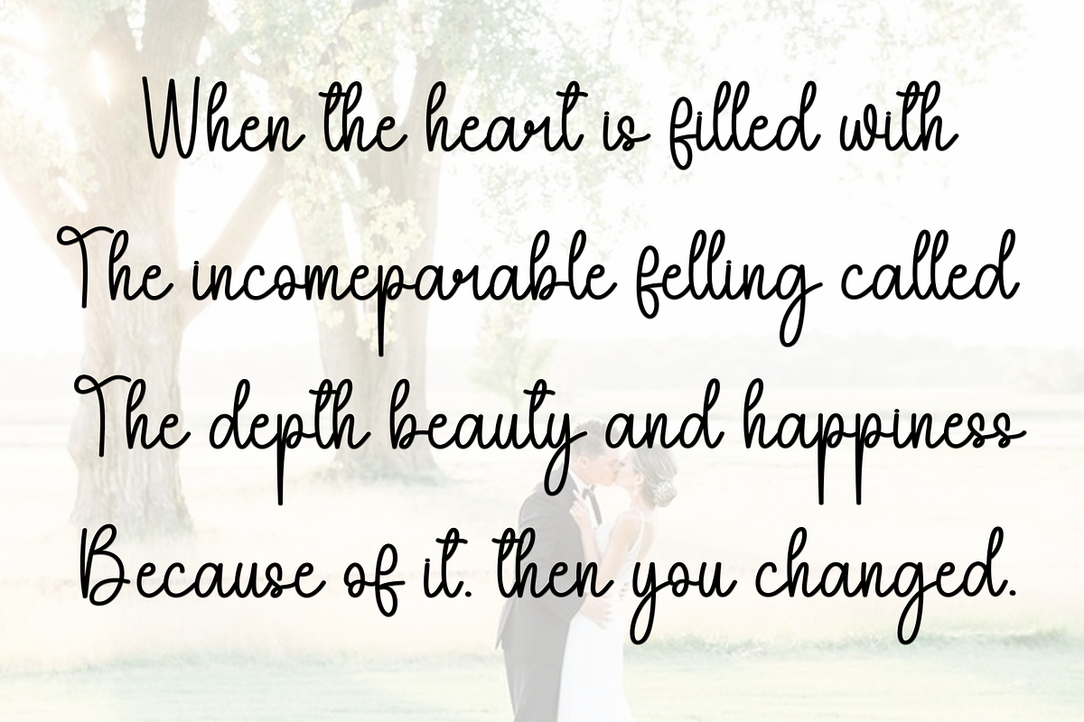 Butterfly, a Handwritten Font by InermediaSTUDIO (Photo 6 of 7)