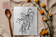 Vintage Christmas Doodle SVG bundle, a Seasonal Illustration by RimzStudio (Thumbnail 5 of 8)