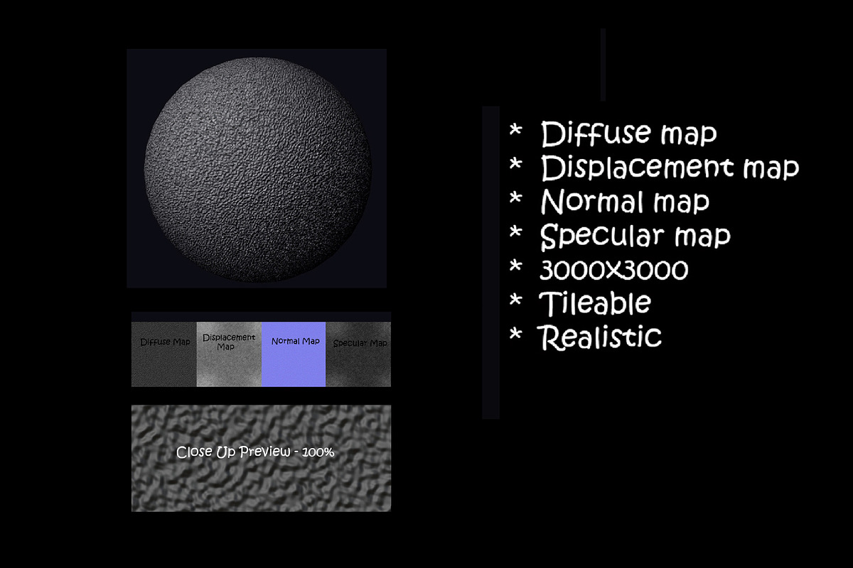5 Realistic Plastic Tileable Texture, a Textures & Material 3D Model by Kseniya-Omega (Photo 2 of 3)