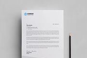 Design Letterhead Template, a Stationery Template by GenerousArt (Thumbnail 1 of 10)
