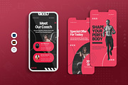 Gym and Fitness Instagram Story, a Social Media Template by Fannan Studio (Thumbnail 1 of 2)