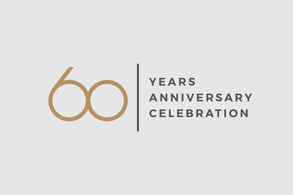 Sixty years celebration event., a Background Graphic by lettett (Photo 2 of 2)