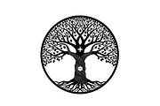 Sacred Tree of Life Vector Bundle, an Illustration by Designs_River (Thumbnail 37 of 51)