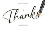 Bounty Amethysa Beautiful Script, a Script Font by Letterena Studios Script (Thumbnail 15 of 15)