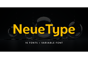 NeueType - Bold Design, a Sans Serif Font by NicolassFonts (Thumbnail 1 of 5)