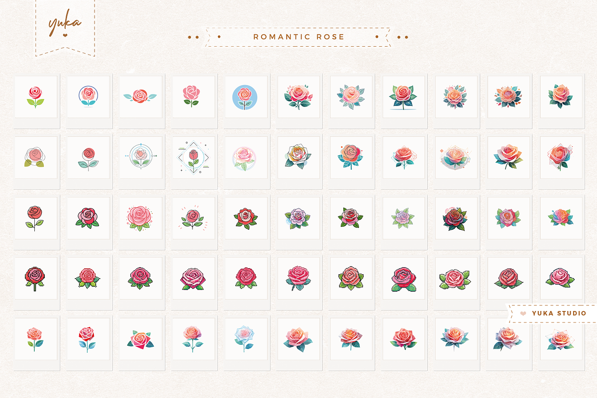 Romantic Rose, an Illustration by Yuka Baby (Photo 2 of 9)