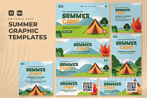 Summer Set Graphic Design V30, a Flyer Template by twinstd