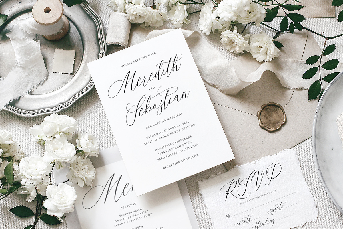 Frances | Modern Calligraphy Script, a Script Font by Pink Coffie (Photo 6 of 11)