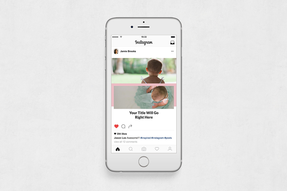 Baby Instagram Posts, a Social Media Template by Social Corner Graphics (Photo 6 of 8)