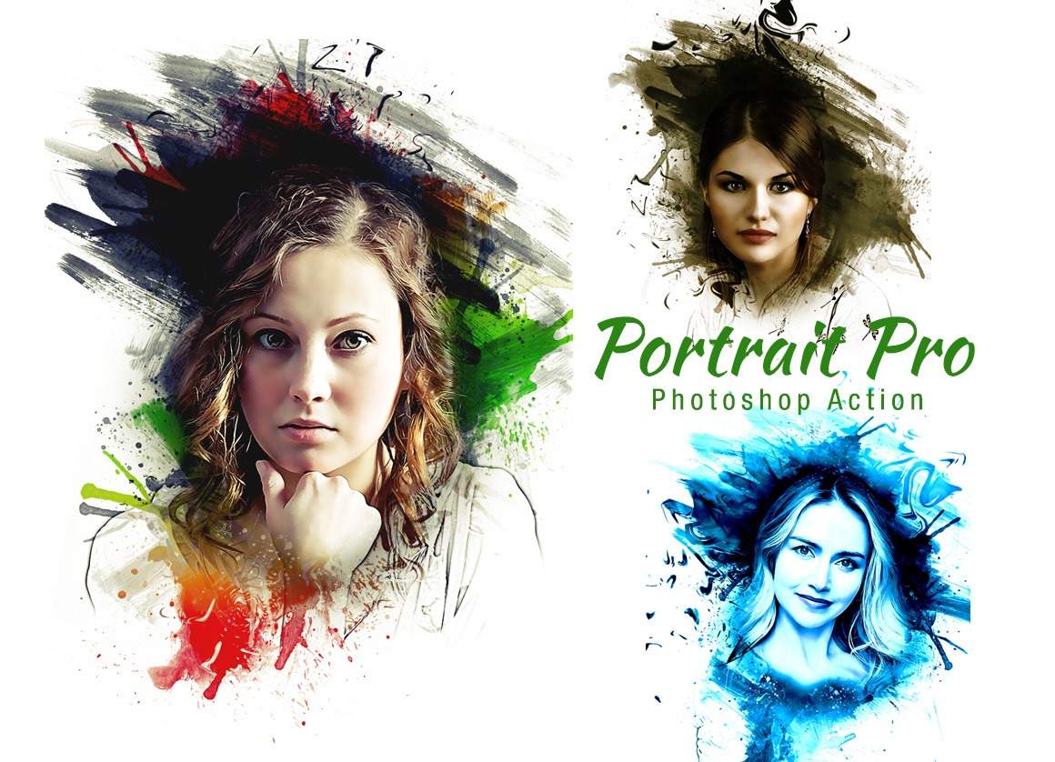 Portrait Pro Photoshop Action, an Action Add-On by MRI STUDIO (Photo 1 of 9)