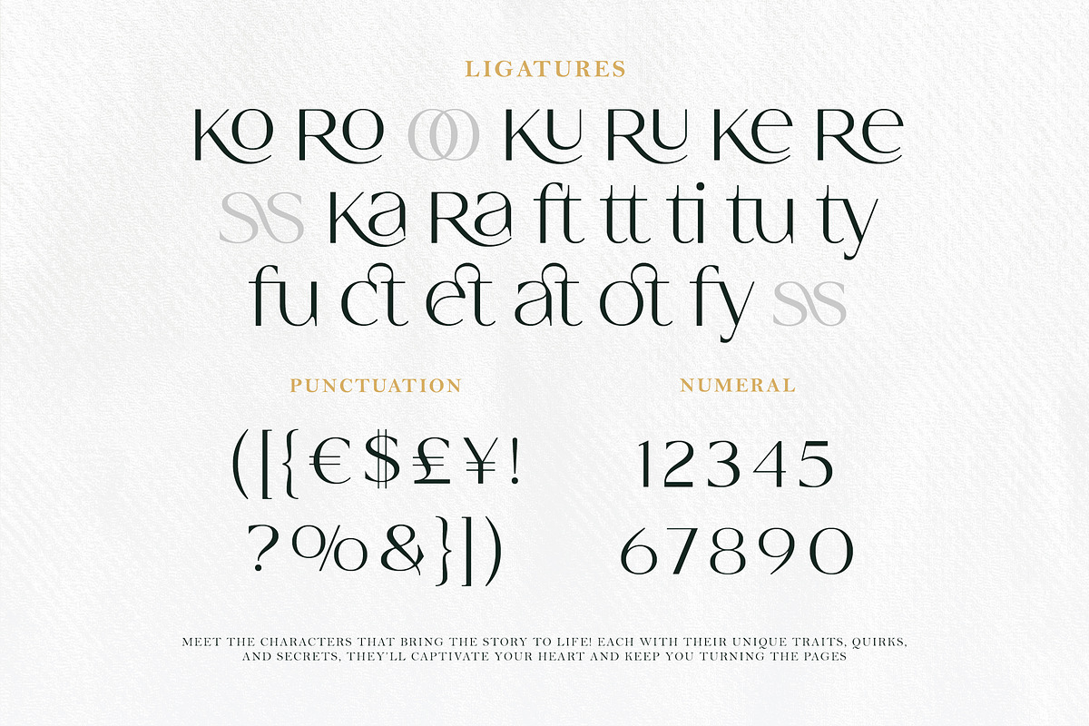 Blessrosa - Elegant Luxury Sans Font, a Sans Serif Font by Typia Nesia (Photo 4 of 14)