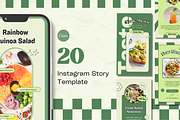 Sheena Healthy Food Canva Template, a Social Media Template by Kohesif Studio (Thumbnail 6 of 9)
