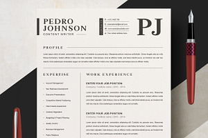 One Page Resume With Cover Letter