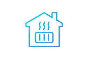Central heating pixel perfect, an Icon by IMG Visuals