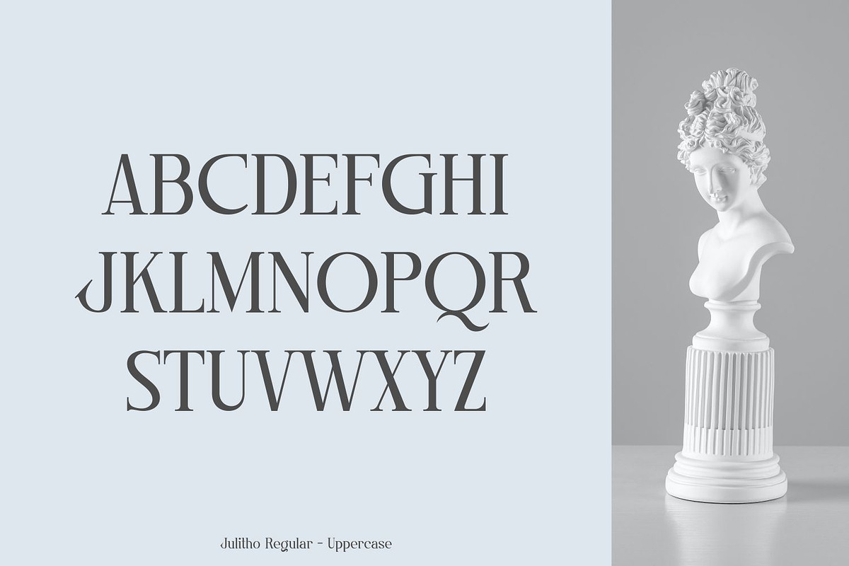 Julitho Fonts Family, a Serif Font by Asenbayu (Photo 7 of 13)