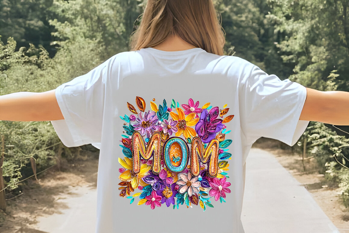 Floral Mom Mama Mothers Day Nana Gig, an Illustration by Digital Artistic99 (Photo 8 of 11)