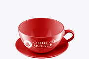 Coffee Cup Mockup, an Advertising Mockup by OneVectorStock (Thumbnail 2 of 13)