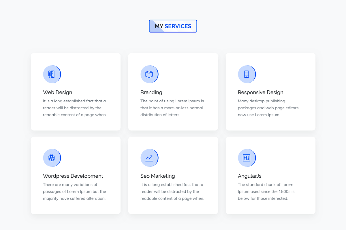 Stravix -Personal Portfolio Template, a Bootstrap Template by Pichforest Studio (Photo 3 of 5)