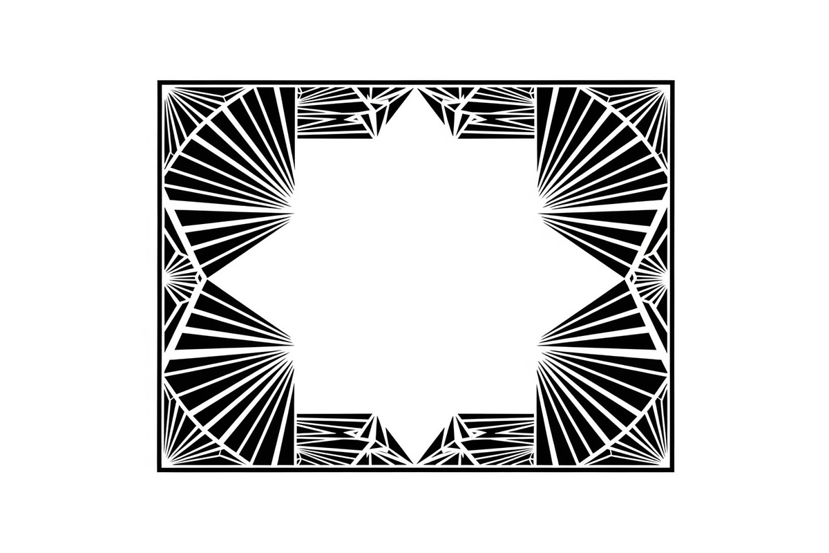 Art Deco Geometric Frame Bundle, an Illustration by jahid234 (Photo 22 of 31)