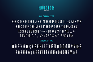 Houston Sports Font Family