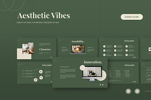 Aesthetic Vibes - Google Slide, a Presentation Template by AQR Studio