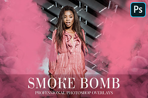 Smoke Bomb Overlays Photoshop