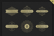 500 ornaments logos & monograms, a Branding & Logo Template by Vasya Kobelev (Thumbnail 30 of 31)