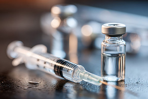 Syringe and vial of medicine, a Health & Medical Photo by AlyaAnd