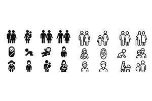 Diverse family representations, an Illustration by ZinetroN