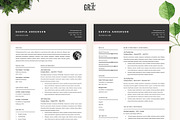 SALE Resume Template for MS Word, a Resume Template by GResume (Thumbnail 3 of 8)