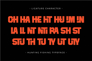 Hunting Fishing - Modern Display, a Sans Serif Font by Pian45 Studio (Thumbnail 7 of 8)