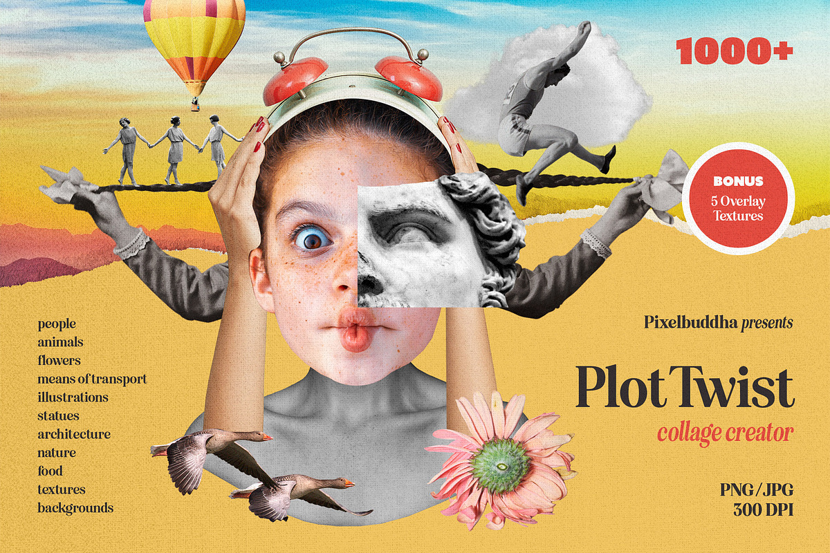 Plot Twist Collage Creator, an Object Graphic by pixelbuddha.net (Photo 1 of 27)
