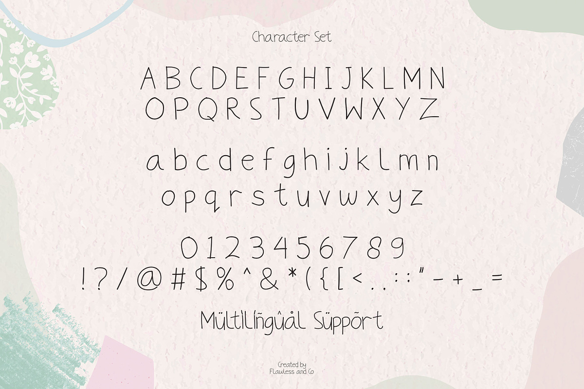 The Qundies – Handwritten Font, a Handwritten Font by Flawless And Co (Photo 9 of 10)