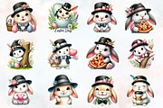 Easter Day Playful Cute Bunny PNG, an Animal Illustration by RobertsArt (Thumbnail 5 of 7)