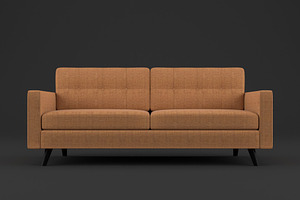 3D Models For Blender 5 Modern Sofas