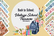Back To School: Vintage School, an Illustration by Amarawolf's Art (Thumbnail 1 of 20)