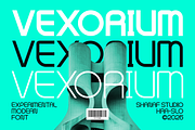 Vexorium Modern Experimental Font, a Font by PutraCetol Studio (Thumbnail 1 of 5)