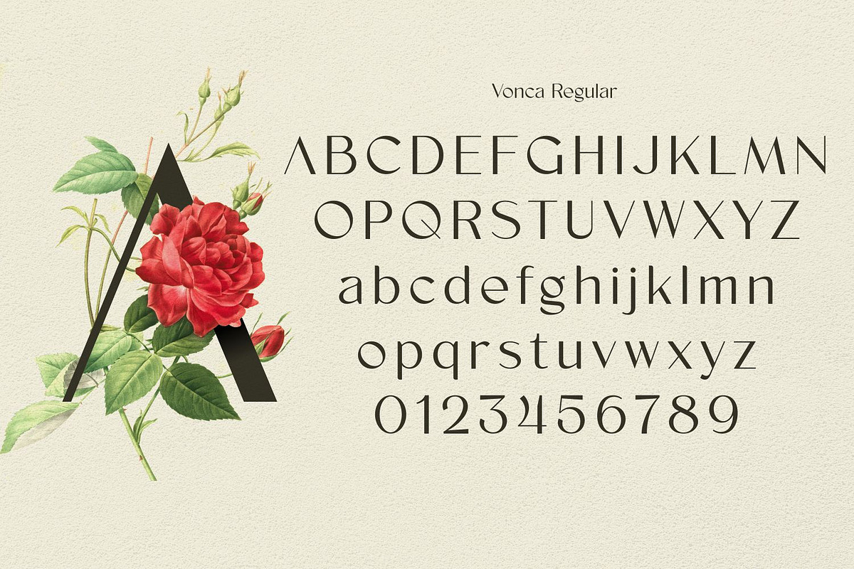 Vonca Font Family, a Sans Serif Font by Asenbayu (Photo 12 of 15)
