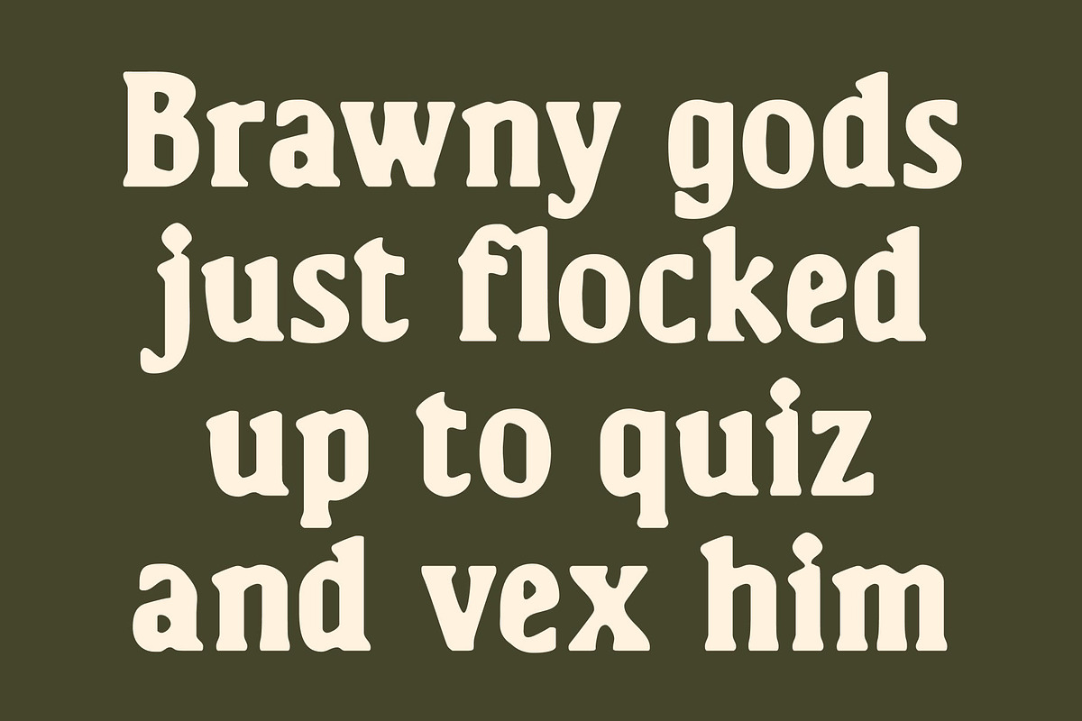 CS Sherin Drawn, a Serif Font by Craft Supply Co. (Photo 5 of 8)