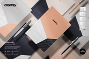 Notebook Mockup Set, a Print Template by Creatsy (Thumbnail 1 of 12)