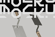 Hand Scraper Mockup, a Household Mockup by hiddemaru (Thumbnail 3 of 4)