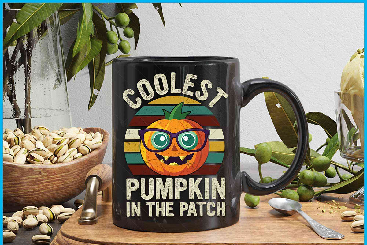 Coolest Pumpkin In The Patch SVG, an Object Graphic by Creativeusart (Photo 3 of 4)